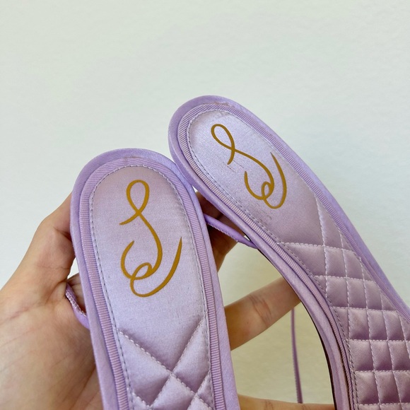 Sam Edelman Pammie Ankle Wrap Dress Sandal in Orchid Blossom - Picture 9 of 10